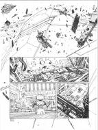 META-BARON : Planche originale 1 META-BARON Tome 4 - Simak le transhumain par Niko HENRICHON